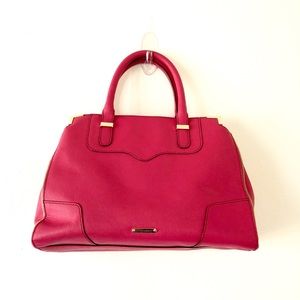 Rebecca Minkoff Amorous Satchel Fuschia Pink